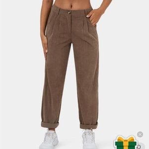 Corduroy Casual Pants by Halara